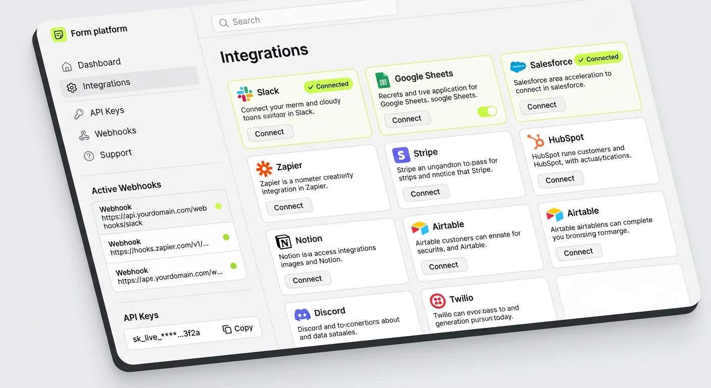 Integrations — CONNECT EVERYTHING.