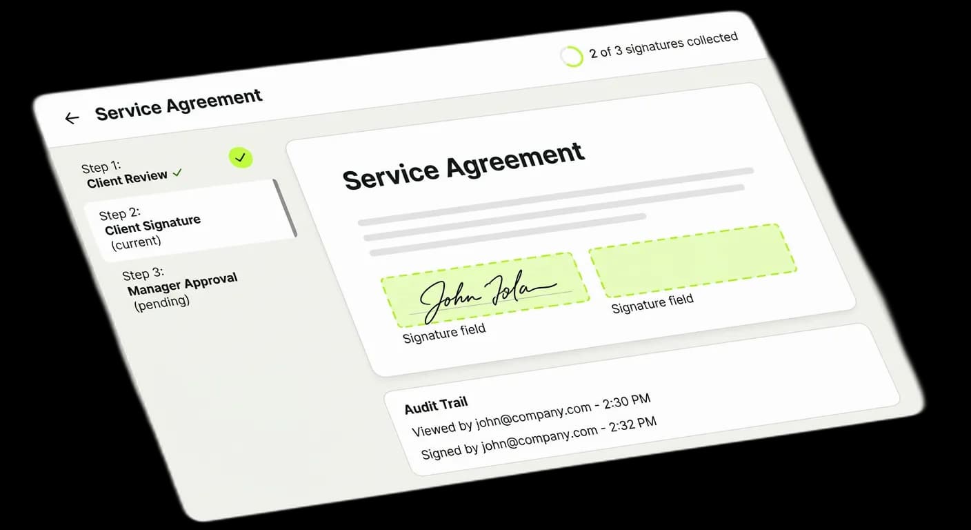 E-SIGNATURES — SIGN. TRACK. VERIFY.