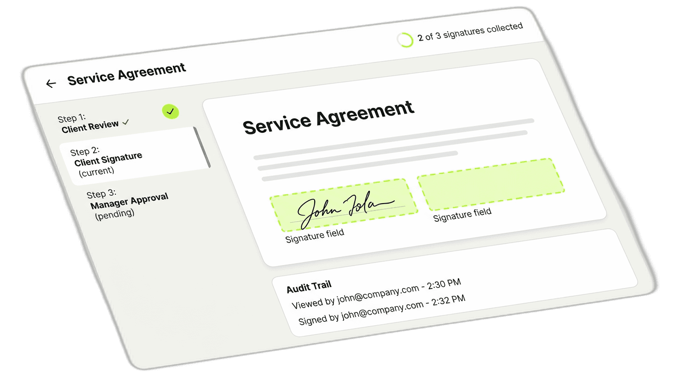 E-Signatures — SIGN. TRACK. VERIFY.
